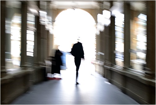 Unheimlicher Passant | spooky passerby